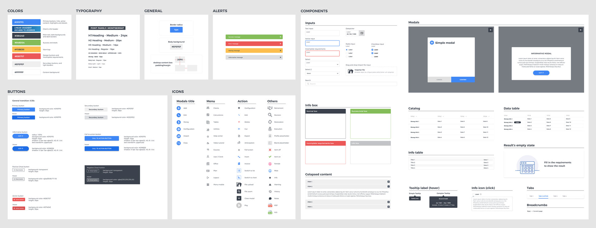 Cálculo Jurídico Design System