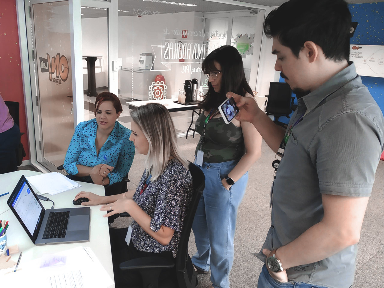 Sebrae Design Sprint usability test